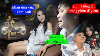 Phản Ứng Của Trâm Anh Khi GoGo TV Lên Sơ Mi Trắng Chạy VinGo Sang Đón Đi Ăn [upl. by Neladgam]