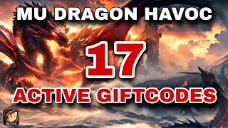 ACTIVE GIFTCODES  MU DRAGON HAVOC mumobile MudragonHavoc MUHavoc [upl. by Eddy]