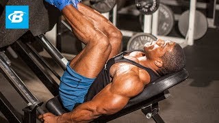 XXL Leg Workout for Mass  Lawrence Ballenger [upl. by Pacificia]