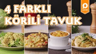 4 Farklı Körili Tavuk Tarifi  Onedio Yemek  Tek Malzeme Çok Tarif [upl. by Ledda]