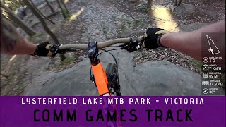 State MTB Course  Comm Games Complete  10  Lysterfield Lake MTB Park [upl. by Ulises]