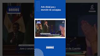 Acto de asunción de los nuevos miembros del Concejo Deliberante de la ciudad de Río IV [upl. by Yenal]