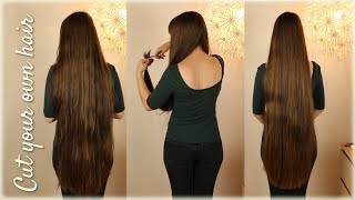 Cut your own hair  superlonghair edition [upl. by Allyn]