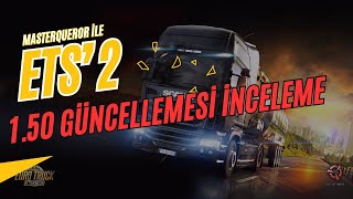 ETS2 150 Güncelleme  Şerit takip sistemi  Yeni Duisburg [upl. by Philan]