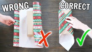 LifeChanging Gift Wrapping Hacks [upl. by Azilef652]