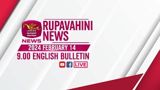 20240214  Rupavahini English News  900PM [upl. by Rramaj638]