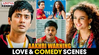 quotAakhari Warningquot Movie Love amp Comedy Scenes  South Movie  Sundeep Kishan Seerat Kapoor [upl. by Silverstein]