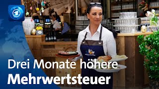 Drei Monate nach Anhebung der Mehrwertsteuer in Restaurants [upl. by Darren556]