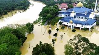 Banjir terkini johor 4 Mac 2023kawasan yong peng batu pahat air makin tinggi [upl. by Cormack]