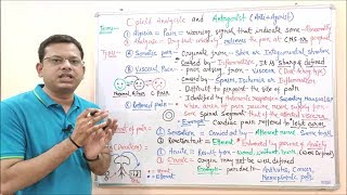 Opioid Analgesic amp Antagonist Part 01  Pain and its Types  Types of Pain  Opioid Analgesics [upl. by Hcib]