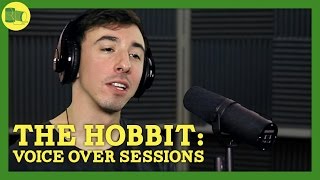 The Hobbit The Desolation of Smaug BEHIND THE SCENES Voice Over Sessions [upl. by Yenobe]