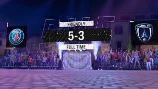 PSG VS PARIS FC  futzal  efootball 2024  gameplay ps5 [upl. by Pentheam]