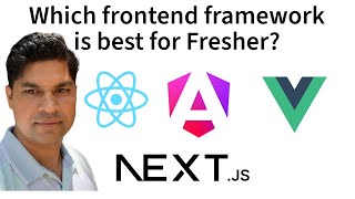 Which frontend framework is best for fresher  Best frontend frameworks for beginners [upl. by Anaitsirk]