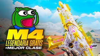 Probando la M4 LEGENDARIA GRATIS  Mejor clase  COD mobile [upl. by Lazarus311]