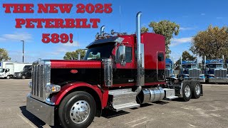 The All New Peterbilt 589 Full Walk Around Video [upl. by Attaynek143]