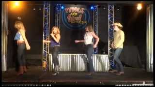 How to do the Achy Breaky Heart line dance [upl. by Meurer]