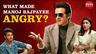 ANGRY Manoj Bajpayee WALKS OUT of Nayandeep Rakshits interview  Konkona Sen Sharma  Killer Soup [upl. by Hammad]