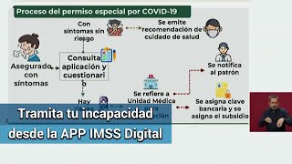 IMSS crea permiso por Covid19 así lo podrás tramitar [upl. by Sueddaht]