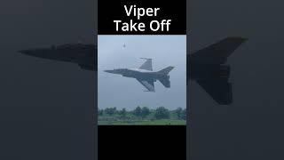 F16 Viper Incredible Take Off 💯 shorts [upl. by Petula]