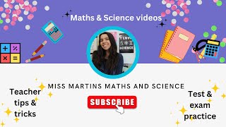 Miss Martins Maths and Science Why you Should Subscribe [upl. by Mcgray]