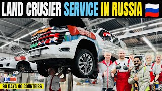 How Much For Land Curiser Service In Russia  Ep  46 India To London Road Trip [upl. by Cecilia177]