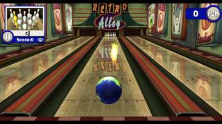 Gutterball Golden Pin Bowling 11 30 2016 11 01 11 PM [upl. by Hinda]