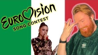 ITALY  Musician reacts to Eurovision 2024 [upl. by Maddalena269]