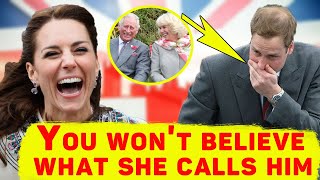 You Wont Believe What Kate Middleton Used to Call Prince William in Private [upl. by Llennhoj]