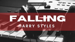 Harry Styles  Falling Acoustic Karaoke Female Key [upl. by Quiteris]