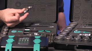 Wera Tools Wera Zyklop Ratchet Sets and Socket Sets at AutomationDirect [upl. by Ethbin]