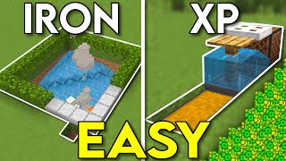 TOP 10 BEST FARMS in Minecraft Bedrock 120 MCPEXboxPS4Nintendo SwitchPC [upl. by Kiri]