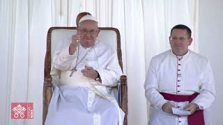 Highlights  Port Moresby Meeting with Young People 9 September 2024 Pope Francis [upl. by Lerat]