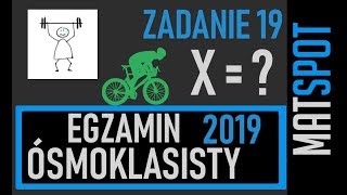 zadanie 19 egzamin ósmoklasisty 2019 [upl. by Ahsatak]