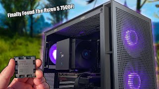 A capable and upgradable Ryzen 5 7500F Gaming PC Build [upl. by Hinckley]