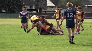 19 Div 1  Winston Hills Tigers v Mona Vale Raiders  International Peace Park  040824 [upl. by Mellette]