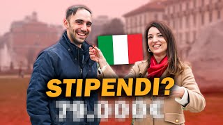 Quanto GUADAGNANO gli ITALIANI Lo chiediamo a Milano  Stipendi di 50000 €  Stipendio Italiano [upl. by Watson596]