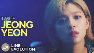 TWICE  JEONGYEON Line Evolution • APR2018 [upl. by Nivled520]