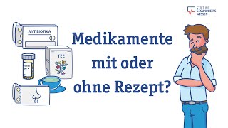 Verschreibungspflichtig apothekenpflichtig freiverkäuflich – was ist was  Wissen ist gesund [upl. by Irrahs]