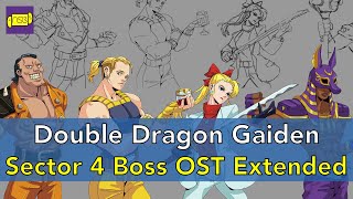 Double Dragon Gaiden Rise of the Dragons  Sector 4 Boss OST Extended [upl. by Notsirb149]