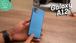 Samsung Galaxy A12  Review en español [upl. by Waylon]