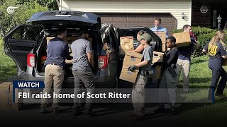 FBI raids home of Scott Ritter [upl. by Raimund]