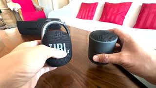 JBL Clip 4 VS Sony XB100sound comparison [upl. by Tecu]