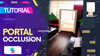 Spark AR Tutorial  Occlusion Portal and Hole in the Floor EN Captions [upl. by Saiff]