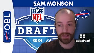 Sam Monson Bills Free Agent Moves WR Market In The Draft  One Bills Live  Buffalo Bills [upl. by Annaiv45]