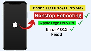 iPhone 11Pro11 Pro Max stuck in constant Rebooting Boot loop with Apple Logo On amp off fixed 2023 [upl. by Gamaliel414]