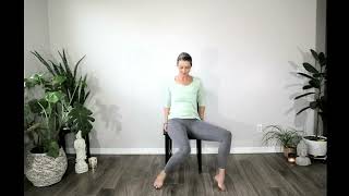 Chair Yoga  Back to the basics [upl. by Gati]