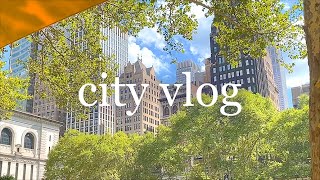 city vlog  48 hours in NYC Soho Gentlemonster Guggenheim Cautious Clay Central Park concert [upl. by Reggi178]