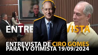 CIRO GOMES DA ENTREVISTA BOMBASTICA  O PT ESTÁ CRIANDO UMA DITADURA NO ESTADO [upl. by Elatnahs]