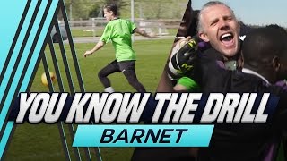 Back and Forth Shooting Challenge  You Know The Drill  Barnet [upl. by Norrahs]