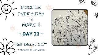 Doodle a Day March Challenge Day 23 [upl. by Adlanor439]